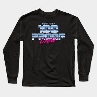 Vaper 100Proof Logo Long Sleeve T-Shirt